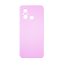 Silicone Back Case Soft For Xiaomi Redmi 12C - Color: Purple