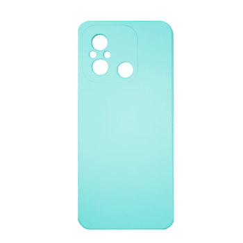 Silicone Back Case Soft For Xiaomi Redmi 12C - Color: Sky Blue