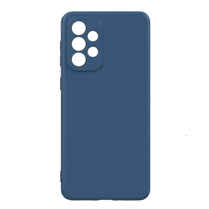Soft Silicone Back Case for Samsung Galaxy A33 5G - Color: Blue
