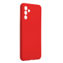 Soft Silicone Back Case for Samsung Galaxy A04S - Color: Red