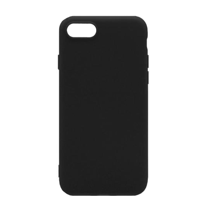 Soft Silicone Back Case for Iphone 7G Plus / 8G Plus - Color: Black