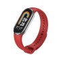 Silicone Strap For Xiaomi Mi Band 8 - Red