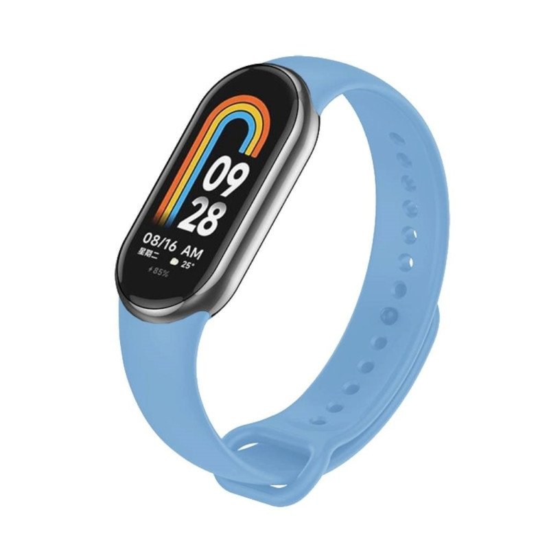 Silicone strap for Xiaomi Mi Band 8 - Sky Blue