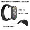 Silicone strap for Xiaomi Mi Band 8 - Orange