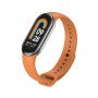 Silicone strap for Xiaomi Mi Band 8 - Orange