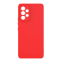 Soft HQ Silicone Back Case for Samsung Galaxy A52 - Color: Red