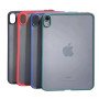 Matte Shockproof Bumper Hard Protective Back Cover Case For Apple iPad AIR/ AIR 2 /9.7 - Color: Red