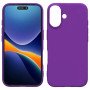 Θήκη Πλάτης Σιλικόνης Soft για Apple iPhone 16 Plus Χρώμα-: Λιλά