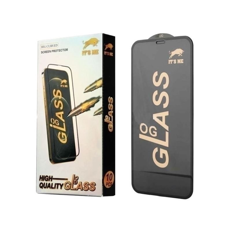 Προστασία Οθόνης OG Full Glass Full Glue Tempered Glass για Samsung Galaxy A16 - Χρώμα: Μαύρο