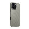 Piblu PL92 Phone Case Carbon Fiber Pattern Anti Fall Nonstick Fingerprint For Apple IPhone 16 Pro - Gold