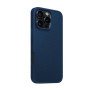 Piblu PL92 Phone Case Carbon Fiber Pattern Anti Fall Nonstick Fingerprint For Apple IPhone 16 - Blue