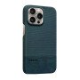 PIBLUE PL84 Leather Non Slip half Pack Phone Case For Apple IPhone 14 Pro Max - Dark Blue