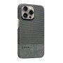 PIBLUE PL84 Leather Non Slip half Pack Phone Case For Apple IPhone 14 Pro Max - Grey