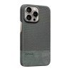 PIBLUE PL84 Leather Non Slip half Pack Phone Case For Apple IPhone 15 - Grey