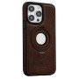 COBLUE CBSA26 INTEGRATED BRACKET MAGNETIC PHONE CASE FOR APPLE IPHONE 14 - CAFE