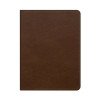 COBLUE CPB07 PLAIN LEATHER BRACKET CASE FOR APPLE IPAD AIR 13 2024 - BROWN