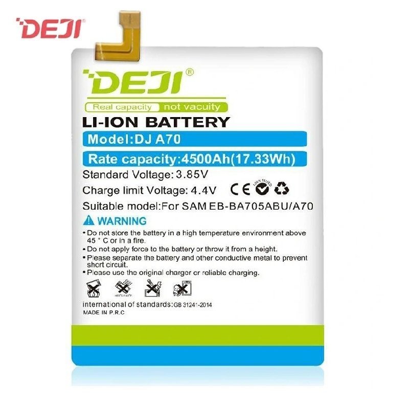 Deji Eb-Ba705Abu Oem Mobile Replacement Battery For Galaxy A70 (2019) Sm-A705 Sm-A705F / Ds - 4500Mah