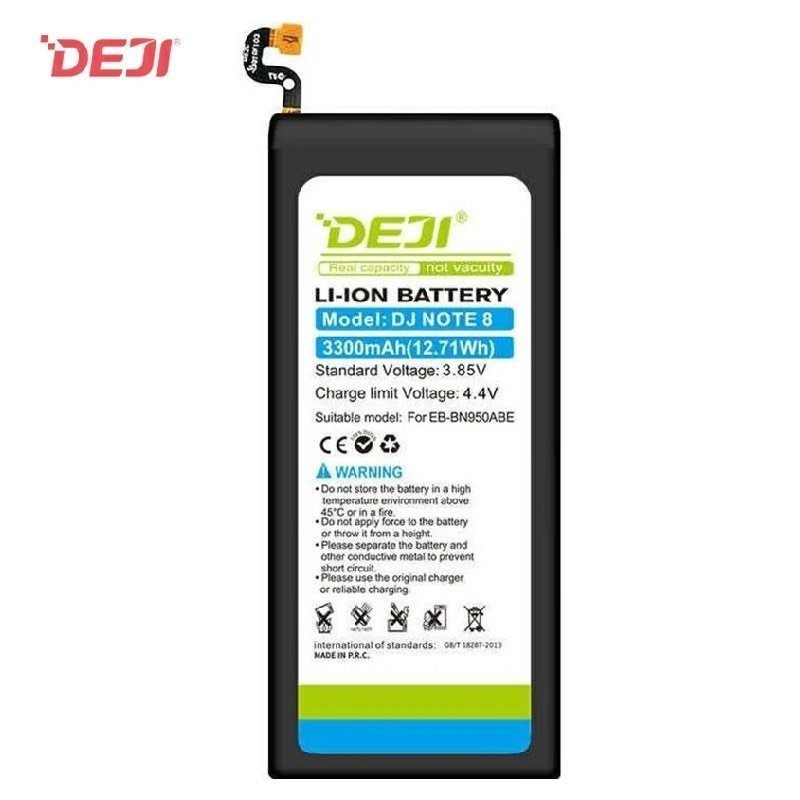 Deji Eb-Bn950Abe Oem Mobile Replacement Battery For Galaxy Note 8 Sm-N950 Sm-N9500 Sm-N9508 - 3300Mah