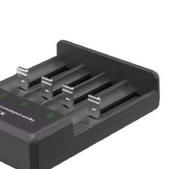 PUJIMAX PL-402 3.7V Custom 4 Slots Type C Φορτιστής επαναφορτιζόμενων μπαταριών