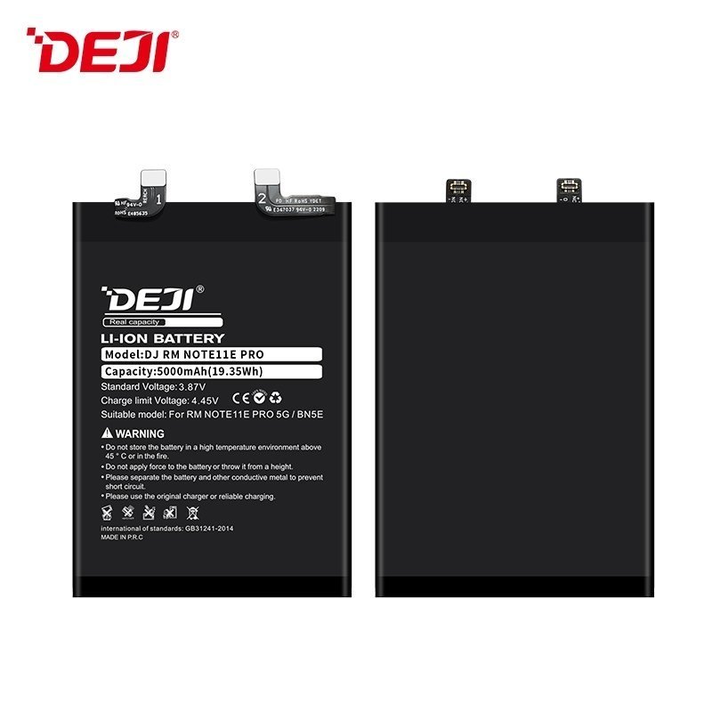 Deji Bn5E Oem Mobile Replacement Battery For Xiaomi Redmi Note 11 Pro - 5000Mah