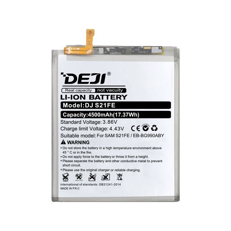 Deji Eb-Bg990Aby Oem Mobile Replacement Battery For Samsung Galaxy S21Fe - 4500Mah
