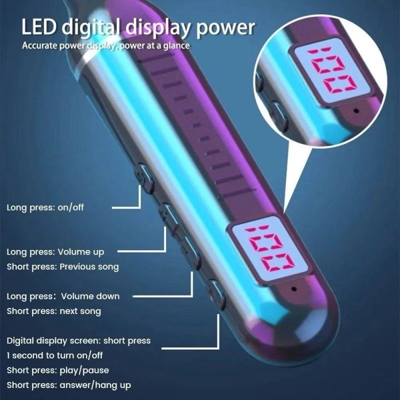 O-Lonnie N13 In-ear Bluetooth Handsfree Ακουστικά με Αντοχή στον Ιδρώτα Υποστηρίζεται κάρτα μνήμης - Μαύρο