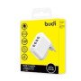 BUDI AC028EW 24W Φορτιστής Χωρίς Καλώδιο με 4 Θύρα USB-A 5V Power Delivery / 2.4A Quick Charge - Λευκός