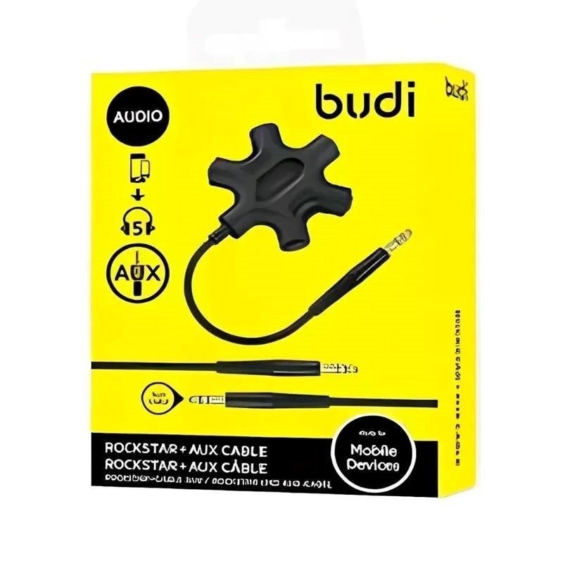 Budi DC106B - Ugreen Καλώδιο TRRS 3.5mm male - 3.5mm female Μαύρο 0.2m (30620) - Μαύρο - copy