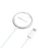 Vidvie WLC1405 15W Ασύρματος Φορτιστής και Καλώδιο USB-C - Λευκό