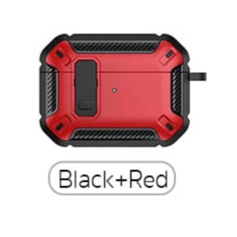 Cotetci AP-61 Προστατευτική Θήκη Ακουστικά για Apple AirPods 3  - Χρώμα: Κόκκινο