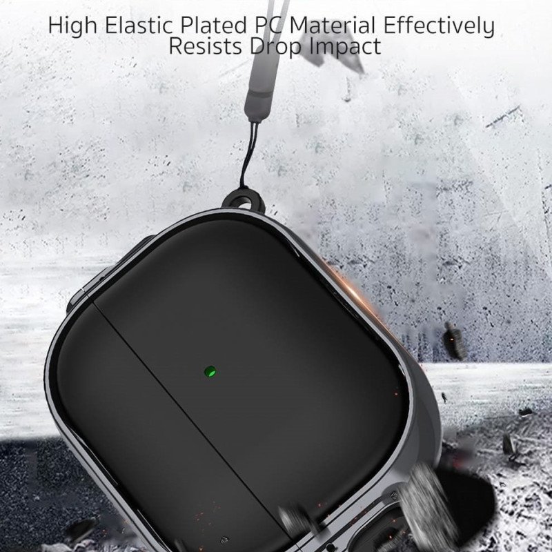 COTECi AP-65 Heavy Armor Προστατευτική Θήκη Ακουστικά για Apple AirPods 3  - Χρώμα: Μαύρο-Χρυσό