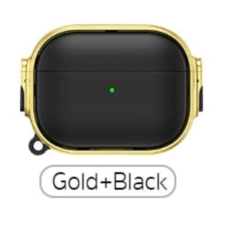 COTECi AP-65 Heavy Armor Προστατευτική Θήκη Ακουστικά για Apple AirPods 3  - Χρώμα: Μαύρο-Χρυσό