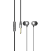 TUQIN QI27 Handsfree Ακουστικά με Βύσμα 3.5mm Jack Με το κουμπί απάντησης κλήσης - Μάυρο