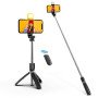 Fill Light Jc-19H Selfie Stick Tripod With Bluetooth