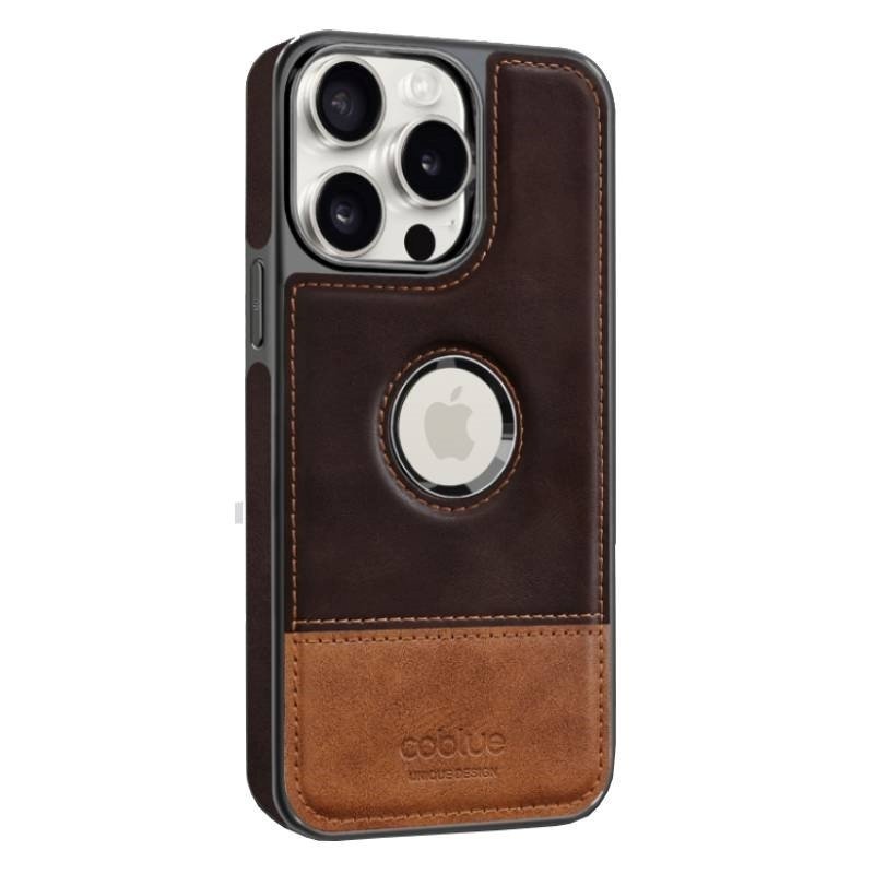 COUBLE CBS-A30 Θήκη Δερμάτινη Υψηλής Ποιότητας/High Quality με προστασία από πτώση Για Apple IPhone 13 Pro Max - Χρώμα: Καφε