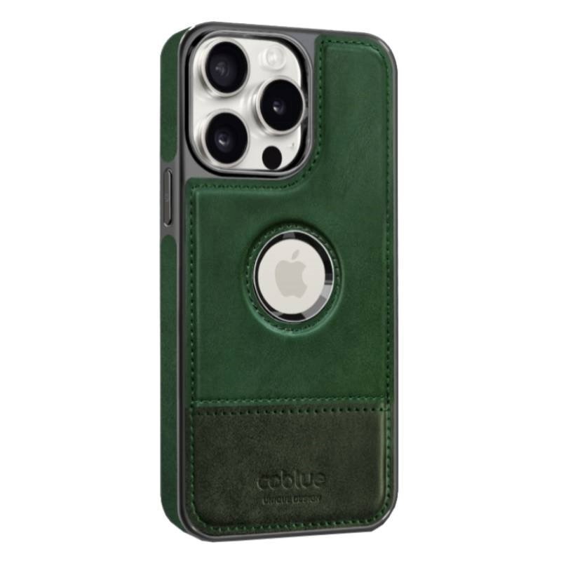 COUBLE CBS-A30 Θήκη Δερμάτινη Υψηλής Ποιότητας/High Quality με προστασία από πτώση Για Apple IPhone 16 Pro - Χρώμα: Πράσινο