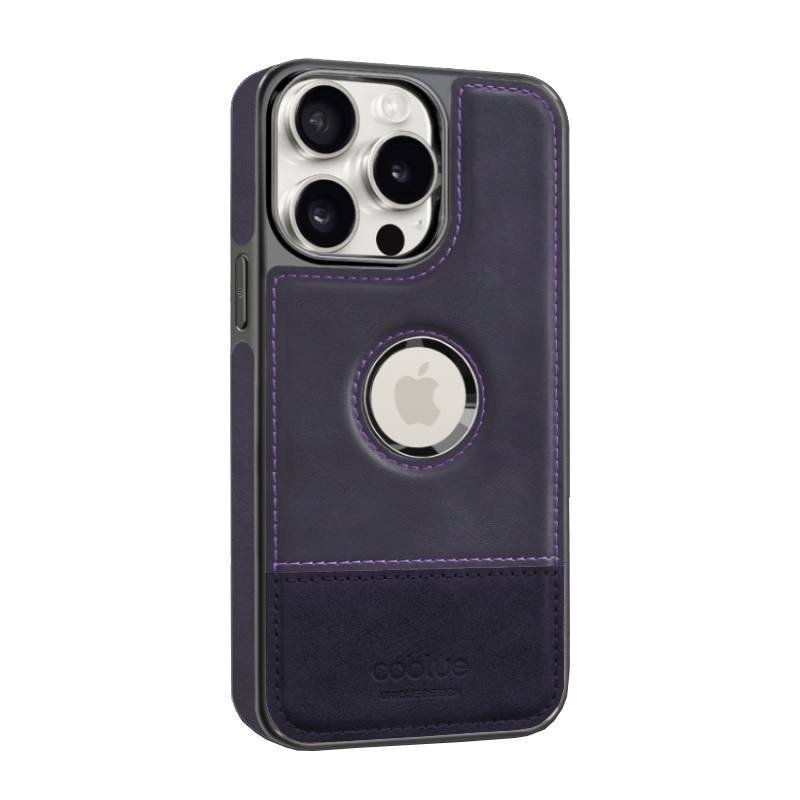 COUBLE CBS-A30 Θήκη Δερμάτινη Υψηλής Ποιότητας/High Quality με προστασία από πτώση Για Apple IPhone 13 Pro Max - Χρώμα: Μωβ
