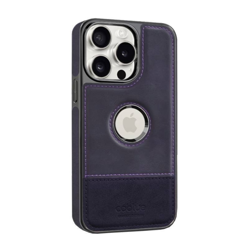 COUBLE CBS-A30 Θήκη Δερμάτινη Υψηλής Ποιότητας/High Quality με προστασία από πτώση Για Apple IPhone 14 - Χρώμα: Μωβ