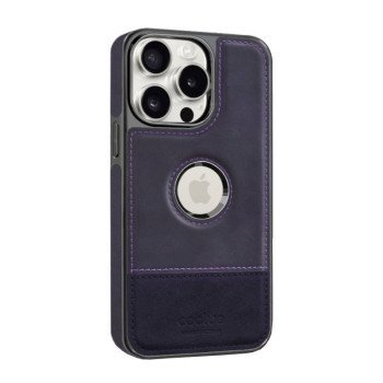 COUBLE CBS-A30 Θήκη Δερμάτινη Υψηλής Ποιότητας/High Quality με προστασία από πτώση Για Apple IPhone 14 Pro Max - Χρώμα: Μωβ