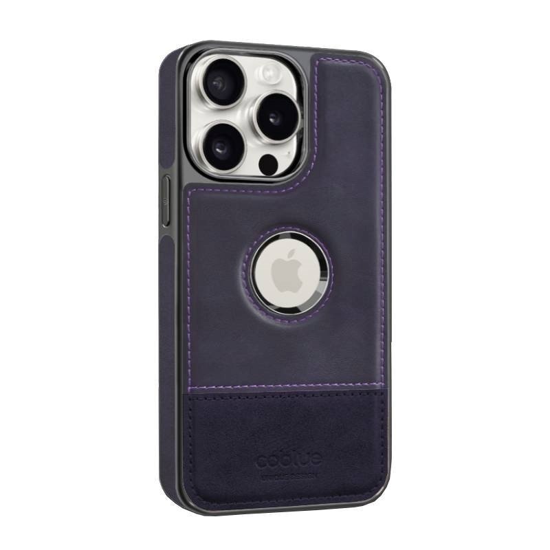 COUBLE CBS-A30 Θήκη Δερμάτινη Υψηλής Ποιότητας/High Quality με προστασία από πτώση Για Apple IPhone 15 - Χρώμα: Μωβ