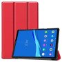 Θήκη Slim Smart Tri-Fold Cover New Design HQ για Lenovo M11 - Χρώμα: Κόκκινο