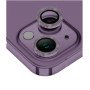 Camera Glass With Strass For Apple iPhone 15 Pro / 15 Pro Max - Color: Purple