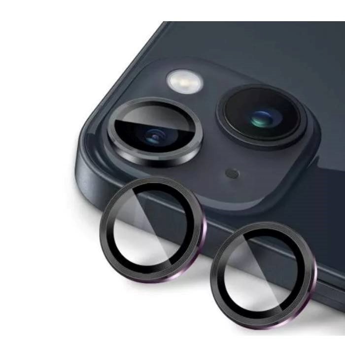 Tζαμάκι Προστασίας Πίσω Κάμερας Camera Glass για Apple iPhone 11/12/12 Mini - Χρώμα: Μαύρο