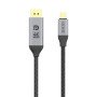 Vidvie HD02 Καλώδιο USB Type-C Σε Displayport Adapter Cable 4K Resolution 60hz - Μαύρο