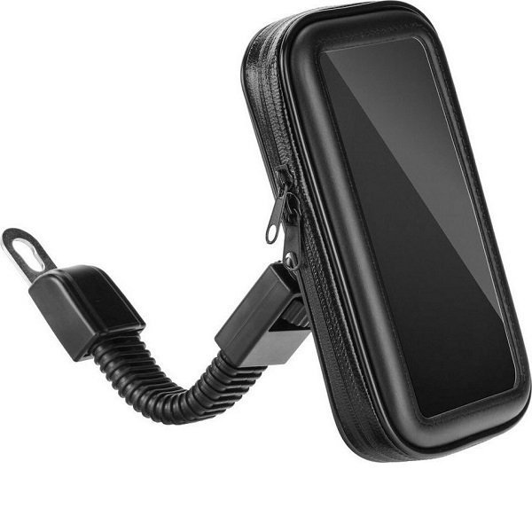 Nine XL Βάση Κινητού Μοτοσυκλέτας Και Ποδηλάτου για το Καθρέπτη (5.5 - 6.3 Inches) - Μαύρο