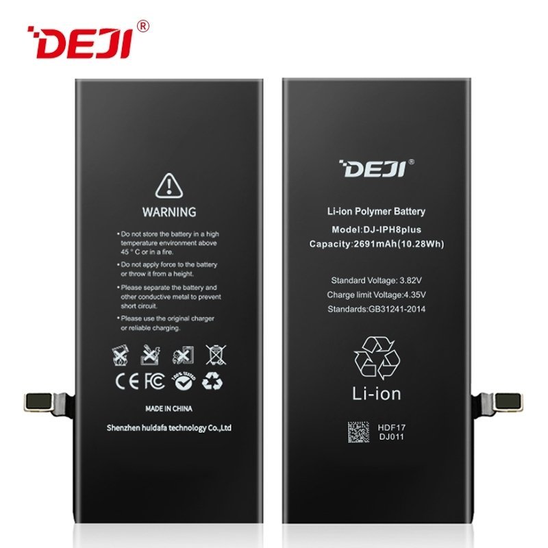 Deji Oem Mobile Replacement Battery For Apple Iphone 8 Plus - 2910Mah