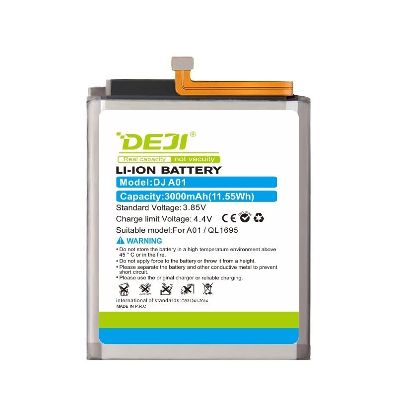 Deji Ql1695 Oem Mobile Replacement Battery For Samsung Galaxy A01 (A105) - 3000Mah