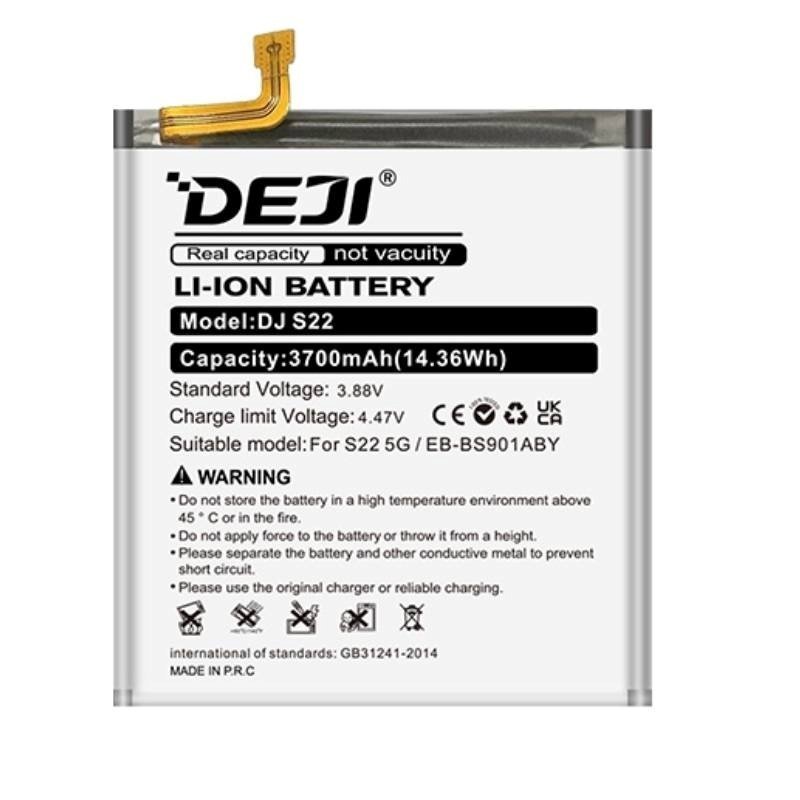 Deji Eb-Bs901Aby Oem Mobile Replacement Battery For Samsung Galaxy S22 5G - 3700Mah
