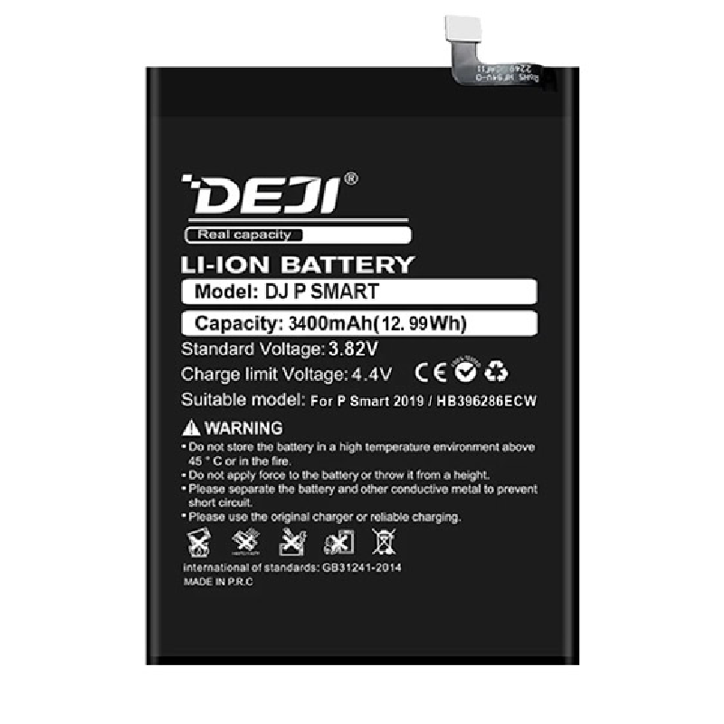 Deji Hb396286Ecw Oem Mobile Replacement Battery For Huawei P Smart (2019)/ Honor 10 Lite - 3400Mah