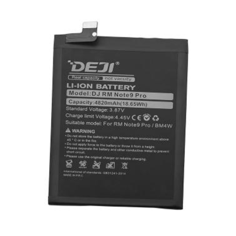 Deji Bm4W Oem Mobile Replacement Battery For Xiaomi Mi 10T Lite 5G/Mi 10T Lite/Redmi Note 9 Pro 5G - 4820Mah
